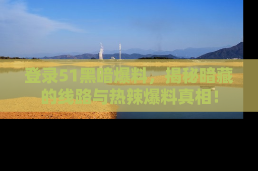 登录51黑暗爆料，揭秘暗藏的线路与热辣爆料真相！