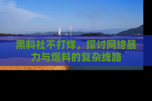 黑料社不打烊，探讨网络暴力与爆料的复杂线路