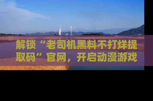 解锁“老司机黑料不打烊提取码”官网，开启动漫游戏的新次元之旅！