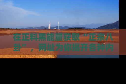 在正料黑能量获取“正宗八卦”,网址为你揭开各种内幕故事!